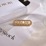 Dior Fashion Versatile Diamond Set CD Brooch