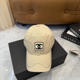 Chanel Classic Embroidered Logo Baseball Hat Couple Casual Versatile Duck Tongue Hat