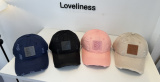 Loewe Classic Logo Distressed Baseball Hat Couple Casual Duck Tongue Hat