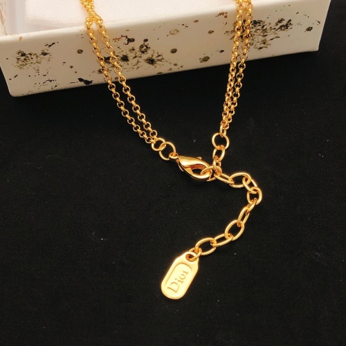 Dior Fashion Versatile Double layered Bow Necklace