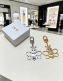 Dior Classic Fashion Versatile Bee Keychain