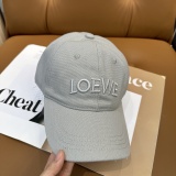 Loewe Classic Embroidered Logo Baseball Hat Couple Casual Duck Tongue Hat