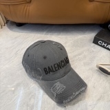 Balenciaga Fashion Retro Distressed Baseball Hat Couple Casual Washed Duck Tongue Hat