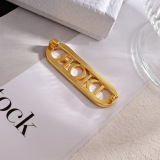 Dior Fashion Versatile Diamond Set CD Brooch