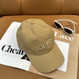 Loewe Classic Embroidered Logo Baseball Hat Couple Casual Duck Tongue Hat