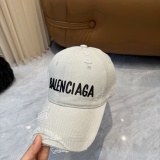 Balenciaga Fashion Retro Distressed Baseball Hat Couple Casual Washed Duck Tongue Hat