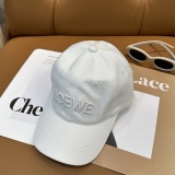 Loewe Classic Embroidered Logo Baseball Hat Couple Casual Duck Tongue Hat