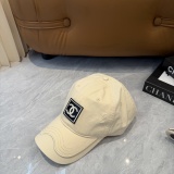 Chanel Classic Embroidered Logo Baseball Hat Couple Casual Versatile Duck Tongue Hat