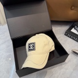Chanel Classic Embroidered Logo Baseball Hat Couple Casual Versatile Duck Tongue Hat