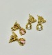Dior Classic Fashion Versatile Letter Ladybug Earrings