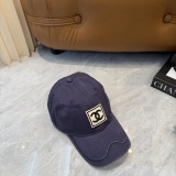 Chanel Classic Embroidered Logo Baseball Hat Couple Casual Versatile Duck Tongue Hat