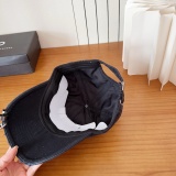Chrome Hearts Retro Leather Cross Baseball Hat Couple Casual Versatile Duck Tongue Hat