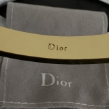 Dior Classic Fashion Diamond Set Blue Enamel Bracelet