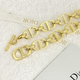 Dior New Fashion Retro CD Letter Necklace Collar Chain