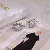 Dior Classic Fashion Versatile Letter Earstuds