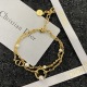 Dior New Fashion Versatile Double layer Pearl Bracelet