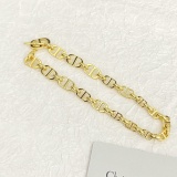 Dior New Fashion Retro CD Letter Necklace Collar Chain
