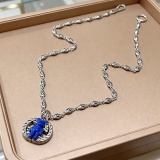Gucci 2026 Couple Fashion Retro GG Pendant Necklace 60CM