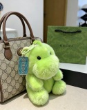 Gucci Fashion Versatile GG Dinosaur Plush Pendant Keychain