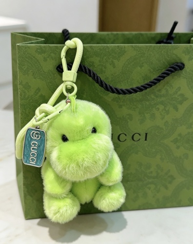 Gucci Fashion Versatile GG Dinosaur Plush Pendant Keychain