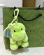 Gucci Fashion Versatile GG Dinosaur Plush Pendant Keychain