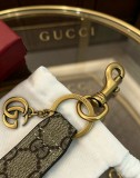 Gucci 2026 Fashion Retro GG Vintage Flower Keychain