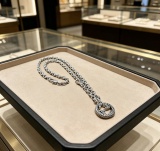 Gucci 2026 Couple Fashion Retro GG Pendant Necklace 60CM