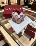 Gucci 2026 Fashion Retro GG Love Pendant Keychain