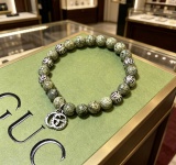 Gucci New Couple High Street Retro Versatile GG Medicine King Crystal Bracelet