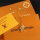 Louis Vuitton Fashion Versatile Diamond studded Letter Necklace