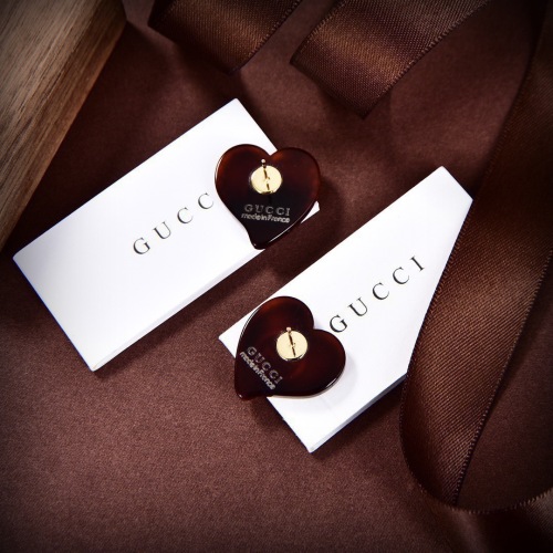 Gucci Fashion Versatile Diamond Studded Love GG Earrings