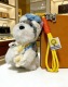 Louis Vuitton Couple Fashion Versatile Cute Schnauzer Pendant Keychain