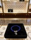 Louis Vuitton Fashion Retro Multi Element Agate Thai Silver Bracelet