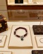 Louis Vuitton Fashion Retro Multi Element Agate Thai Silver Bracelet