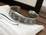 Gucci New Couple Fashion Versatile Retro Snake Border GG Bracelet