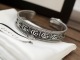 Gucci New Couple Fashion Versatile Retro Snake Border GG Bracelet