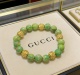 Gucci Couple Fashion Versatile Multi Element Natural Tiger Eye Stone Crystal Bracelet