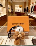 Louis Vuitton Couple Fashion Versatile Cute Sea Otter Pendant Keychain