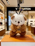 Louis Vuitton Couple Fashion Versatile Cute Sea Otter Pendant Keychain