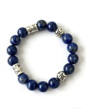 Louis Vuitton Fashion Retro Multi Element Agate Thai Silver Bracelet