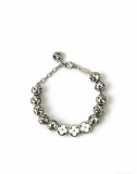 Louis Vuitton Couple Fashion Retro Punk Logo Bead Bracelet