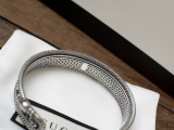 Gucci New Couple Fashion Versatile Retro Snake Border GG Bracelet