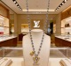 Louis Vuitton Couple Retro Versatile Enamel Logo Pendant Necklace 60 CM