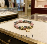 Gucci Couple Fashion Versatile Multi Element Watermelon Crystal Bracelet