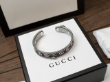 Gucci New Couple Fashion Versatile Retro Snake Border GG Bracelet