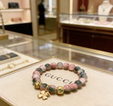 Gucci Couple Fashion Versatile Multi Element Watermelon Crystal Bracelet