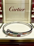 Cartier Classic Fashion Retro Colored Gemstone Bracelet