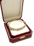Cartier Classic Fashion Versatile Diamond Set Bow Bracelet