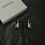 Balenciaga New Classic Fashion BB Lock Earrings