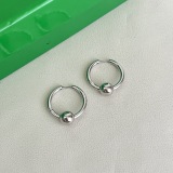 Bottega Veneta Fashion Versatile Bead Earrings Simple Earrings